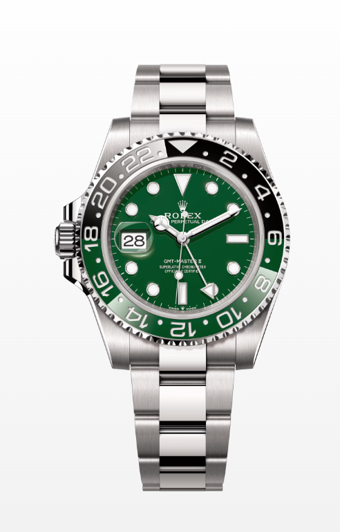 WATCH AND WONDERS 2025 - ROLEX GMT MASTER II "SPRITE" IN ORO BIANCO