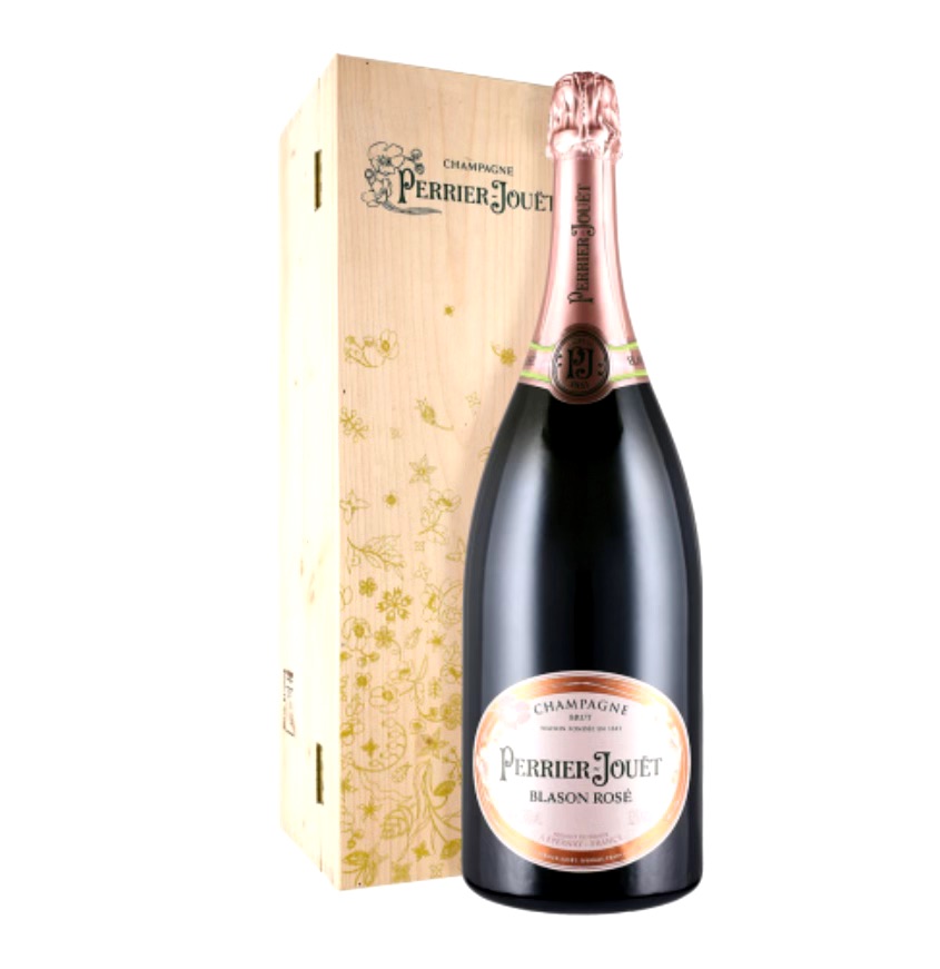 PERRIER -JOUET BLASON ROSE' MAGNUM