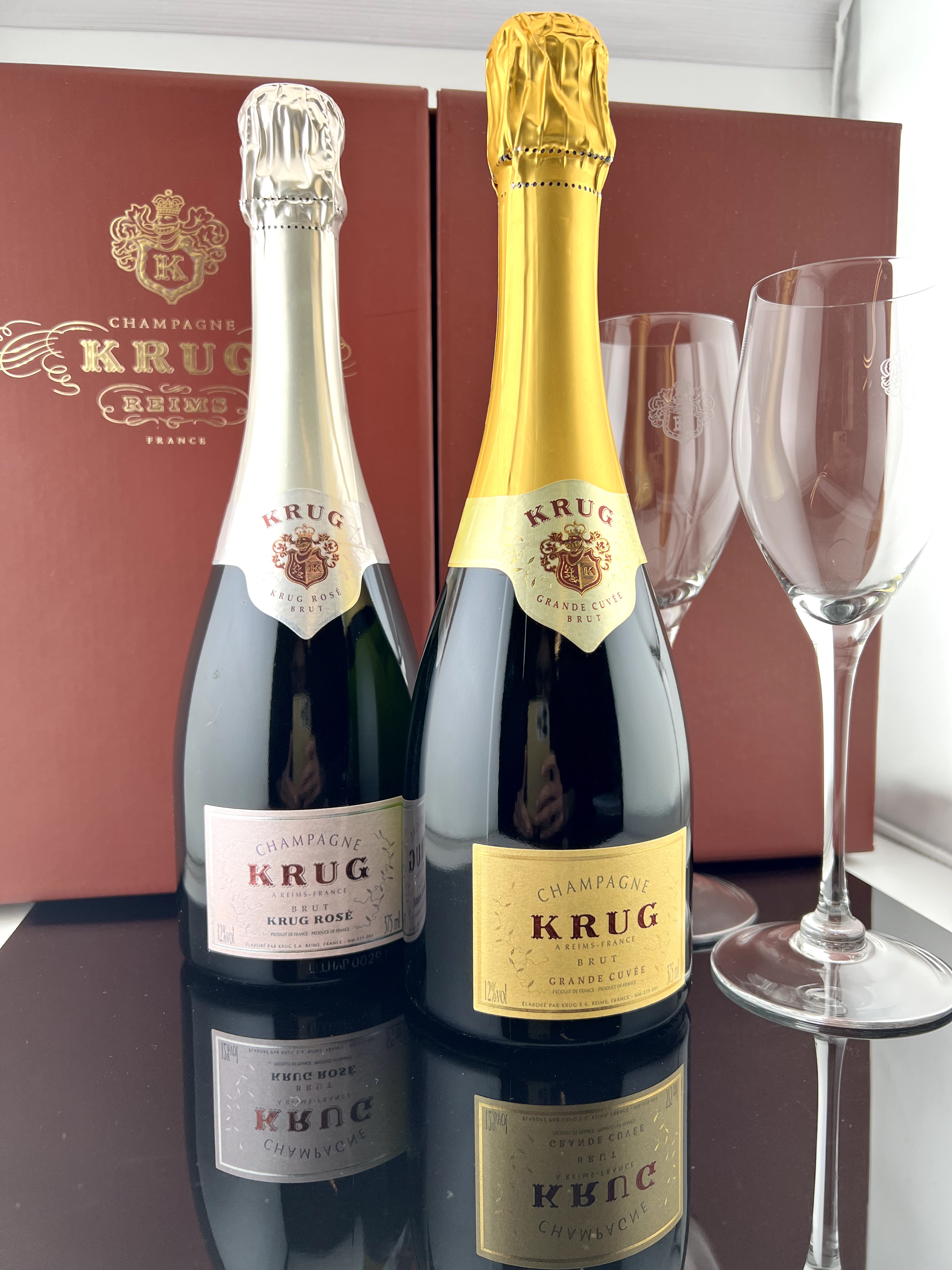 KRUG CONF. MINIFIORELLINI FLUTES E ASTUCCIO