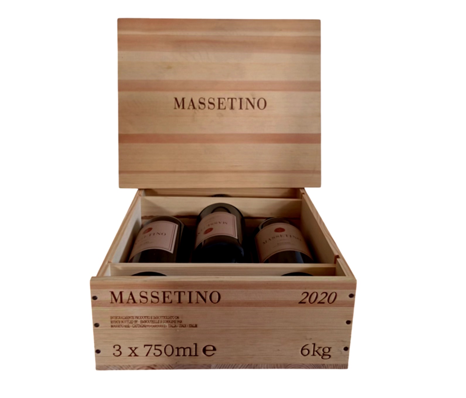 ORNELLAIA MASSETINO 2020 CASSETTA IN LEGNO