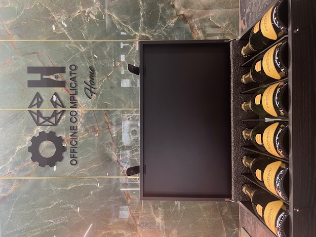 FERRARI CASSA LEGNO VERTICALE ANNATE 2001-2003-2005