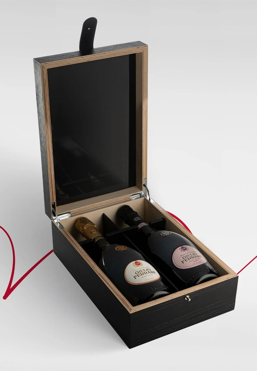 FERRARI COFANETTO RISERVA DEL FONDATORE COPPIA 2008