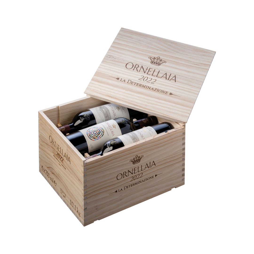 ORNELLAIA 2022 CASSA LEGNO 6 BOTTIGLIE