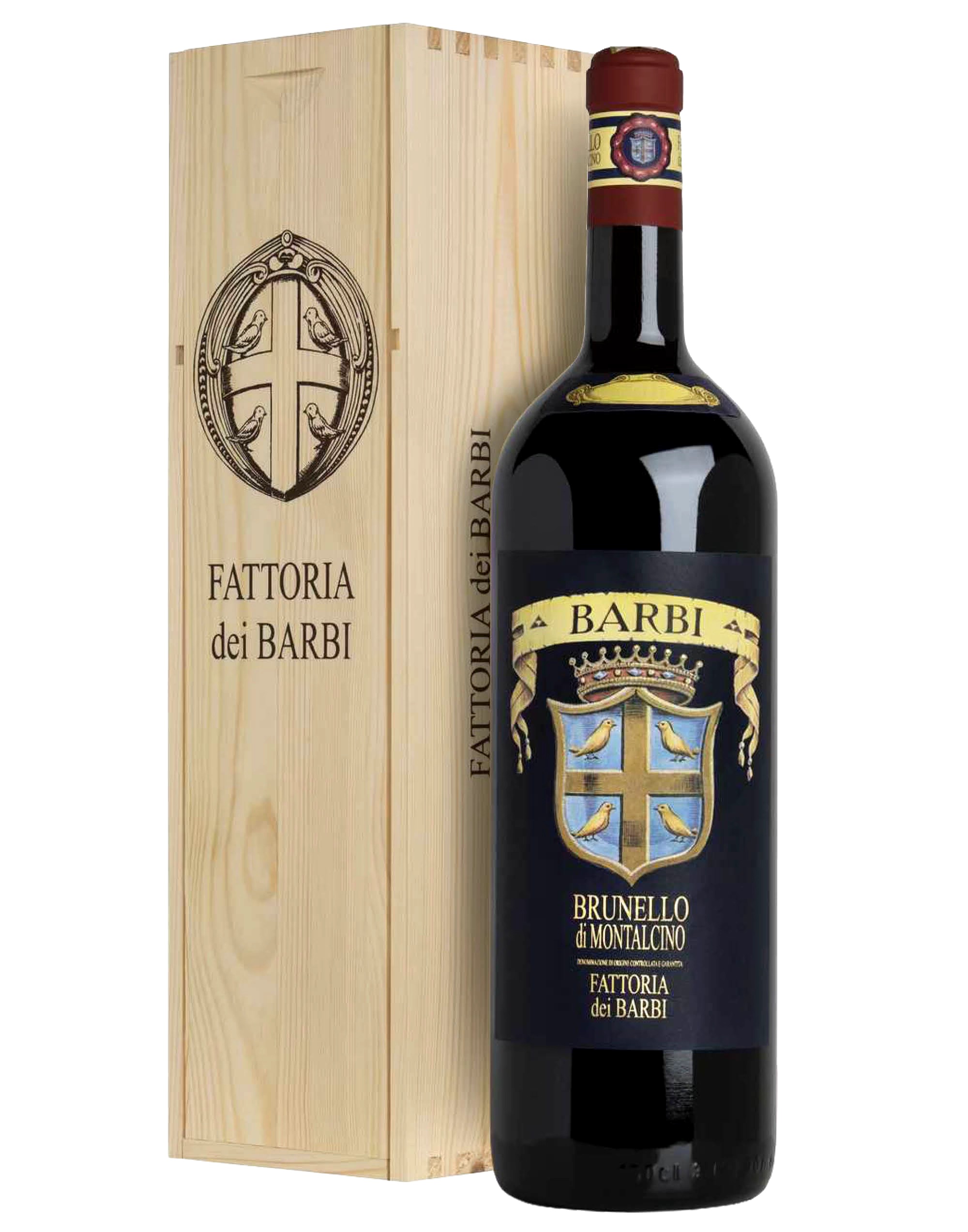 BRUNELLO DI MONTALCINO 2018 FATTORIA BARBI MAGNUM 1.5L CASSA LEGNO