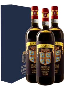 BRUNELLO DI MONTALCINO FATTORIA BARBI VERTICALE 2018/2019/2020 CON CONFEZIONE