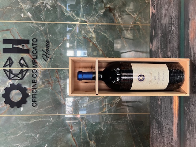 "BOTTIGLIA RARA" SASSICAIA 2010 CASSA LEGNO JEREBOAM 3 L