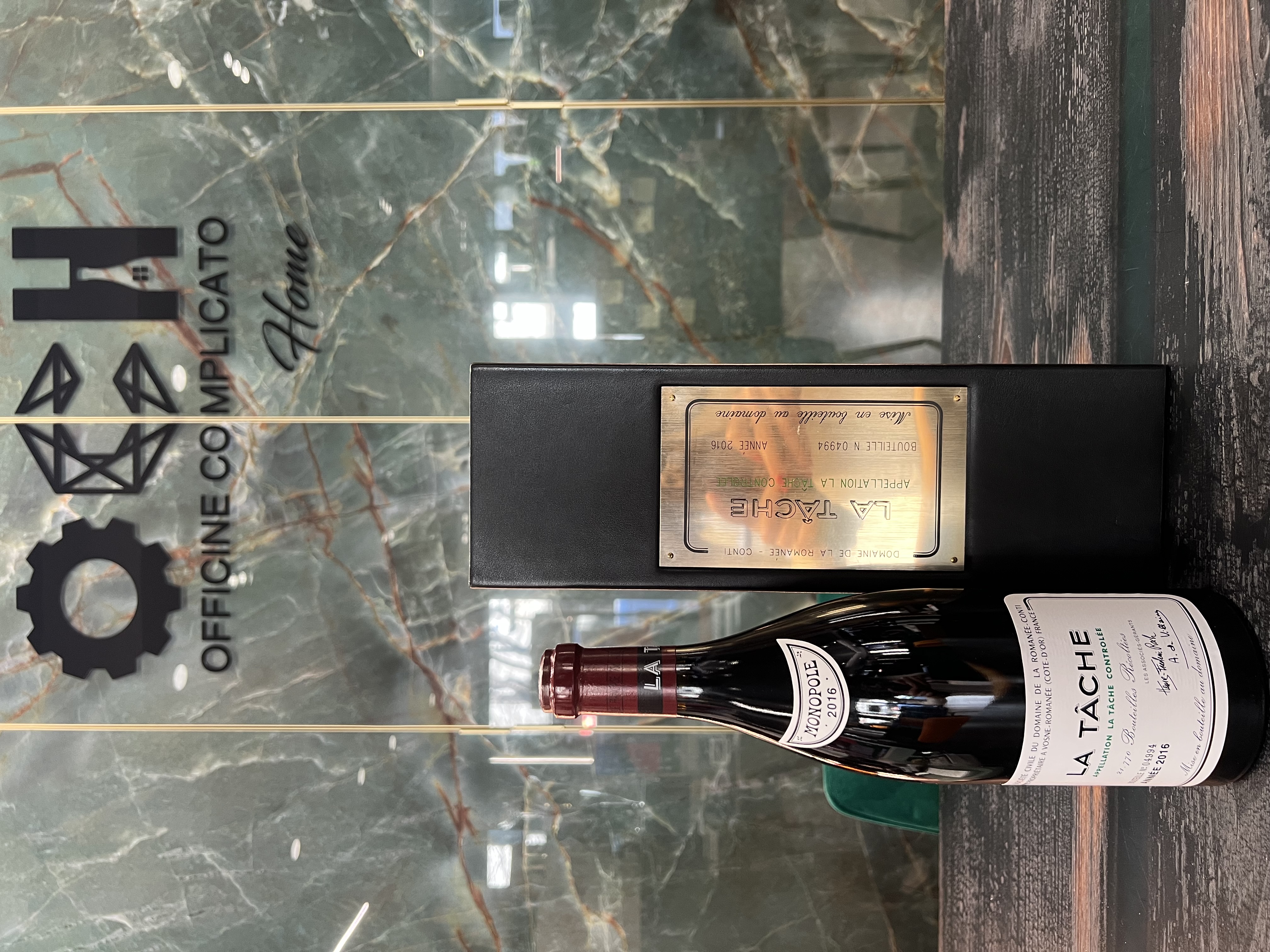 "BOTTIGLIA RARA" LA TACHE GRAND CRU MONOPOLE 2016 DOMAINE DE LA ROMANEE CONTI