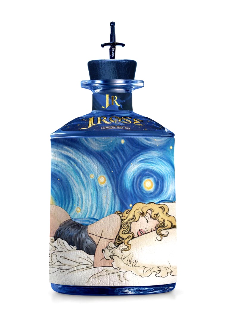 GIN J.ROSE LONDON DRY GIN EDIZIONE LIMITATA  0,70 CL