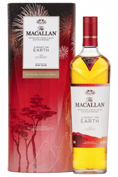 WHISKY THE MACALLAN A NIGHT ON EARTH ASTUCCIATO