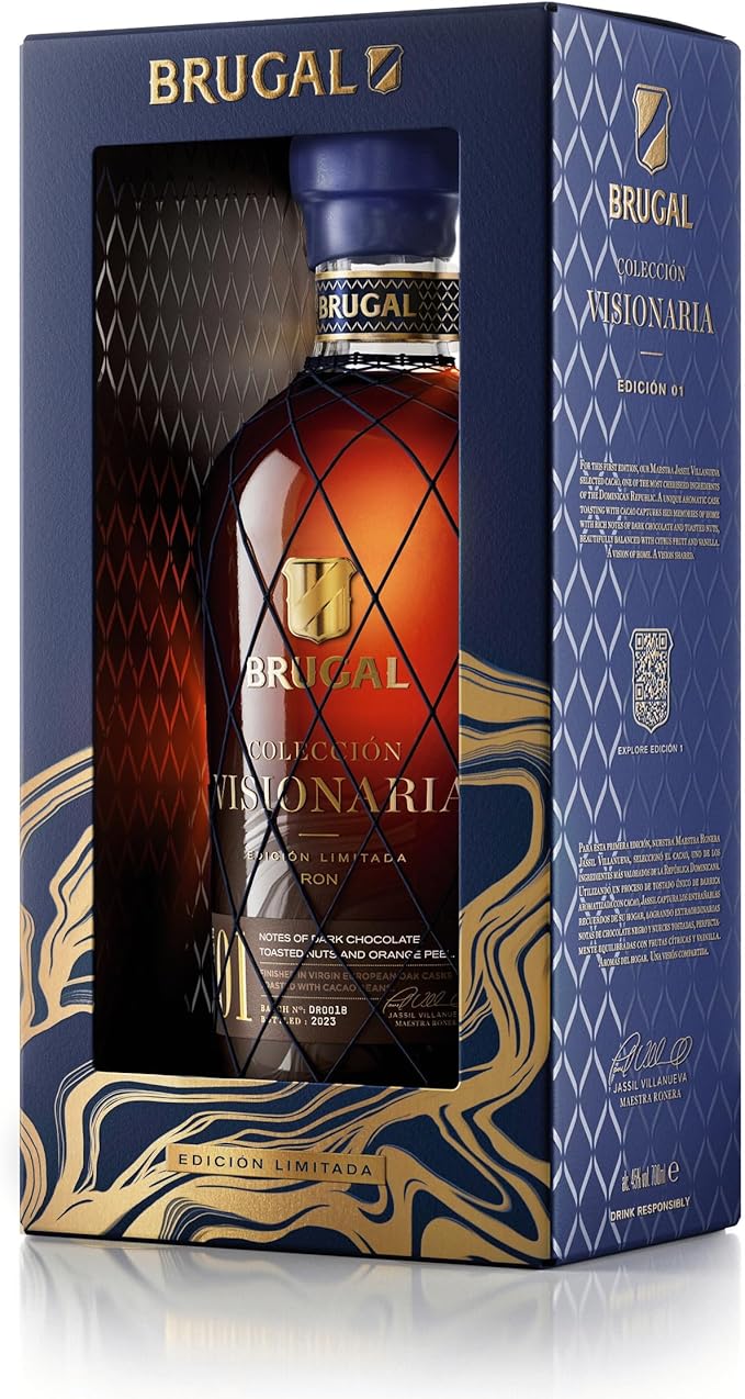 BRUGAL RUM COLLECCION VISIONARE EDICION LIMITADA